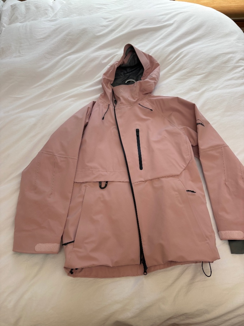 Light pink gortex Domito ski jacket